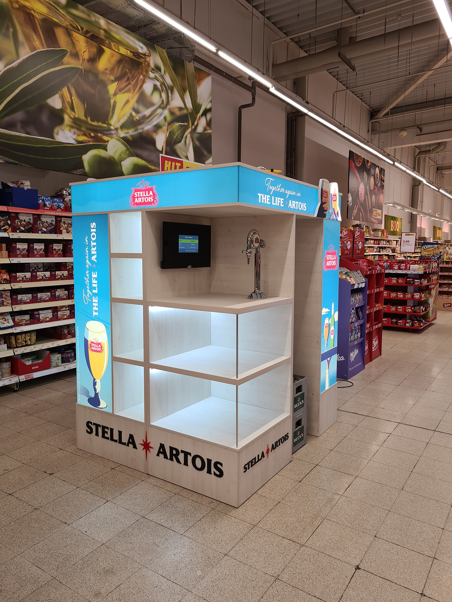 Стелаж Stella Artois